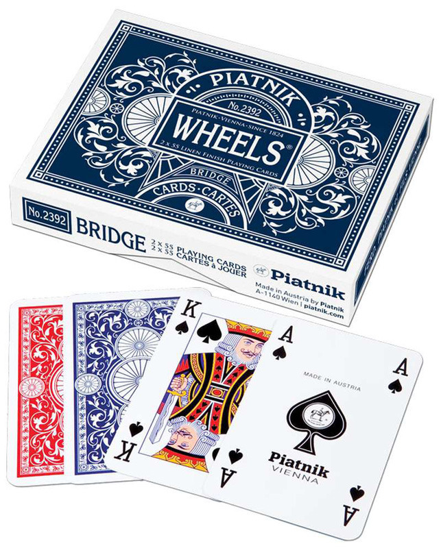 Carte Karty do gry podwójne Wheels 