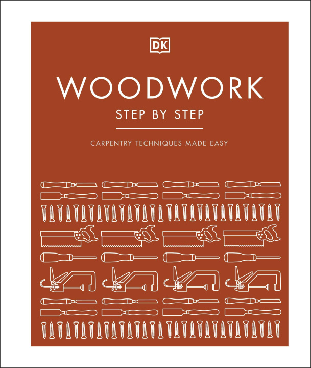 Kniha Woodwork Step by Step DK