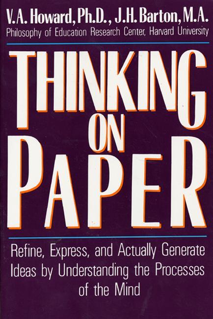 Βιβλίο Thinking on Paper J. H. Barton