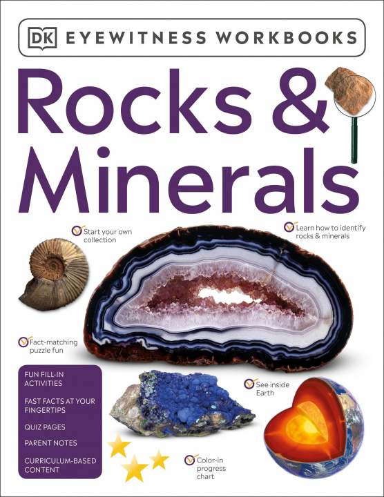 Boek Eyewitness Workbooks Rocks & Minerals DK