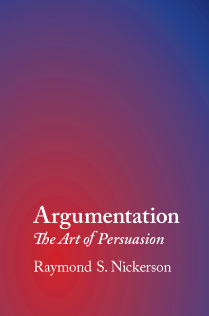 Buch Argumentation Raymond S. Nickerson
