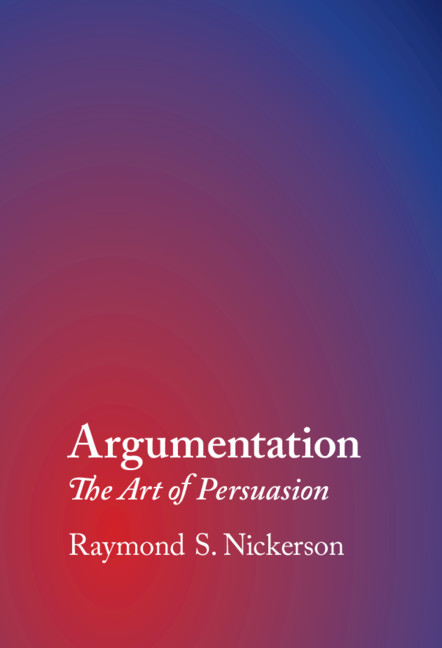 Kniha Argumentation Raymond S. Nickerson