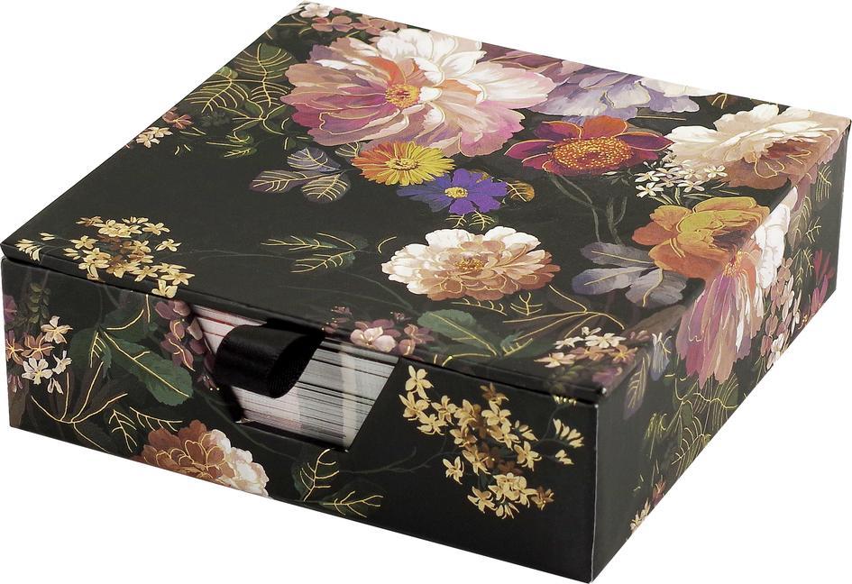 Knjiga Midnight Floral Desk Notes (Note Pad) 