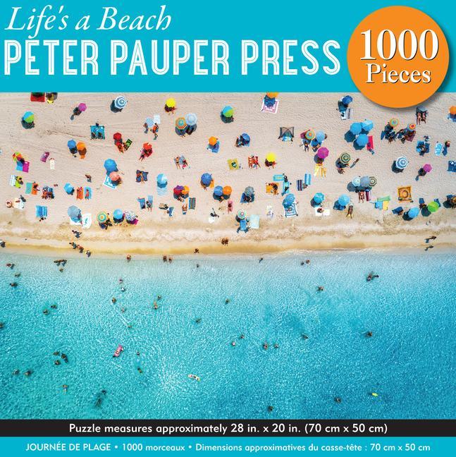 Książka Life's a Beach 1,000 Piece Jigsaw Puzzle 