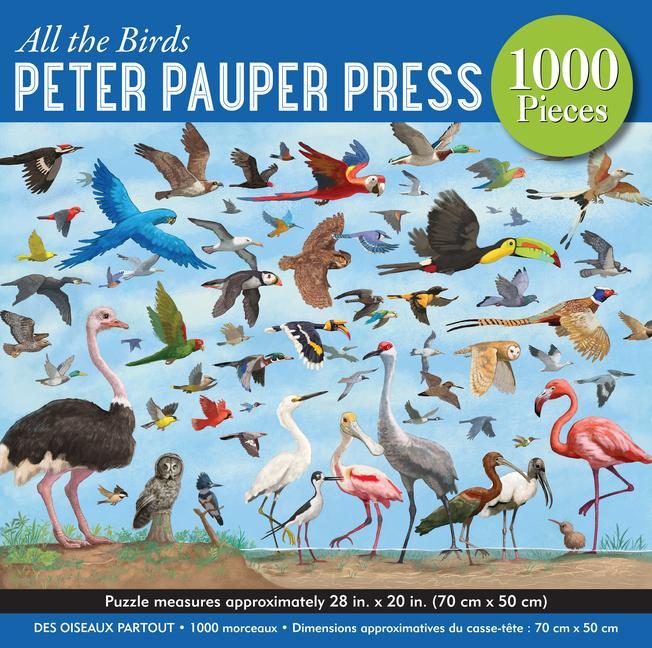 Carte All the Birds 1,000 Piece Jigsaw Puzzle 