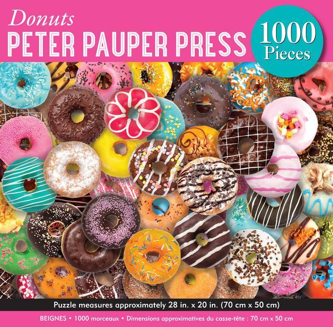 Könyv Donuts 1,000 Piece Jigsaw Puzzle 