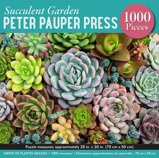 Book Succulent Garden 1,000 Piece Jigsaw Puzzle 