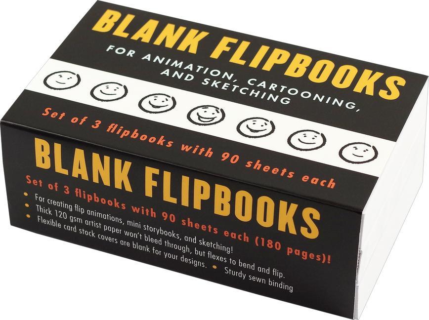 Book Blank Flipbooks (3-Pack) Peter Pauper Press Inc