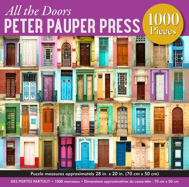 Könyv All the Doors 1,000 Piece Jigsaw Puzzle 