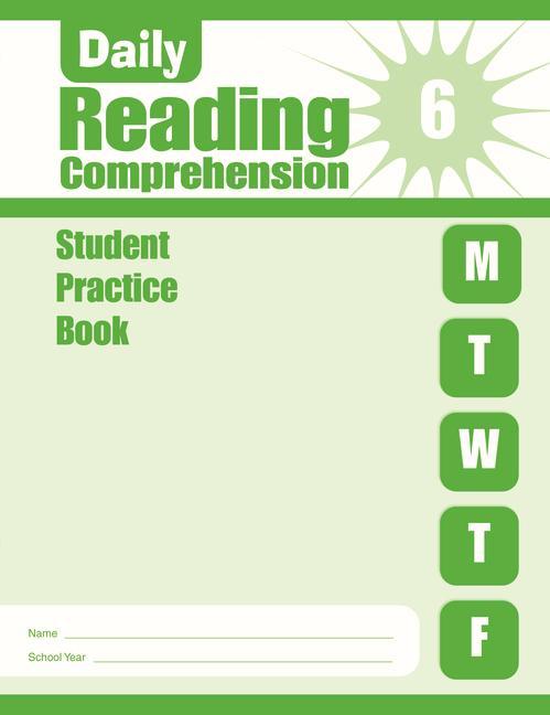 Könyv Daily Reading Comprehension, Grade 6 Student Edition Workbook 