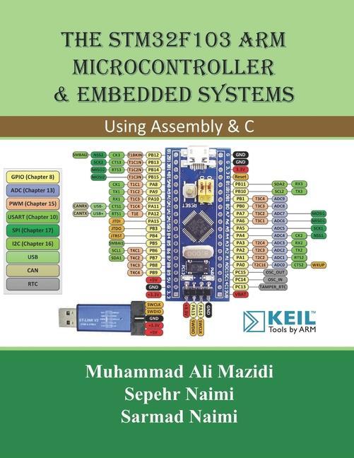 Könyv STM32F103 Arm Microcontroller and Embedded Systems Muhammad Ali Mazidi