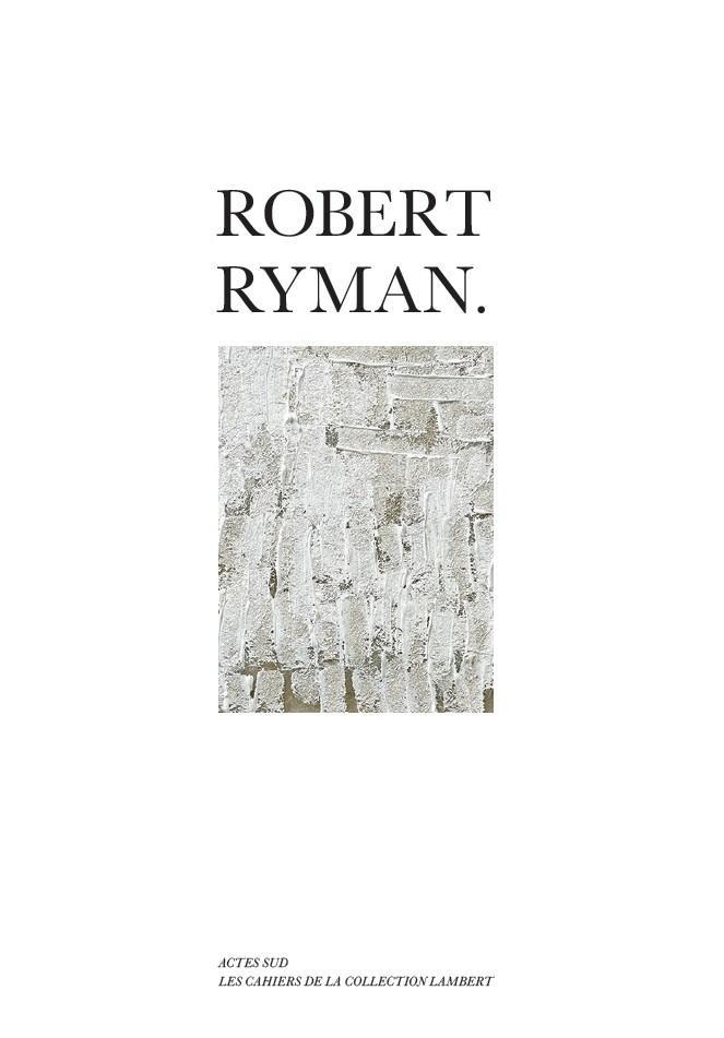 Könyv Robert Ryman 