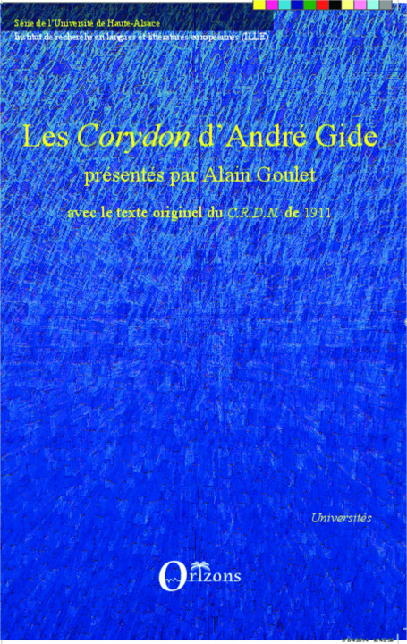 Könyv Les'Corydon' d'André Gide 