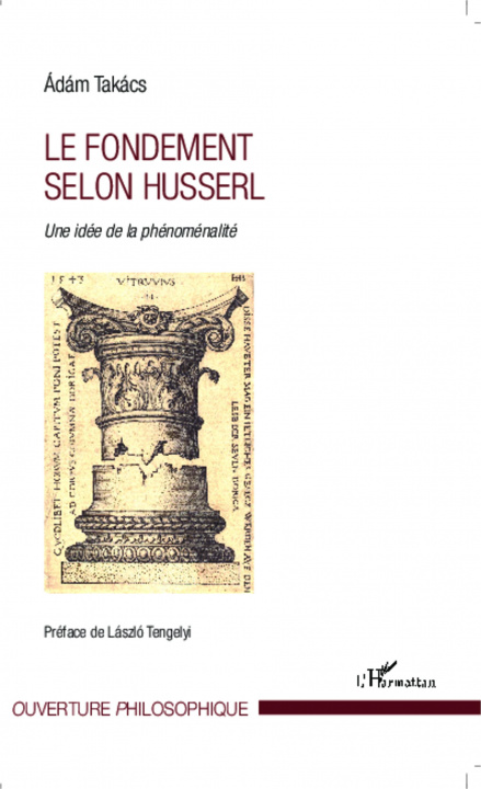 Kniha Le fondement selon Husserl 