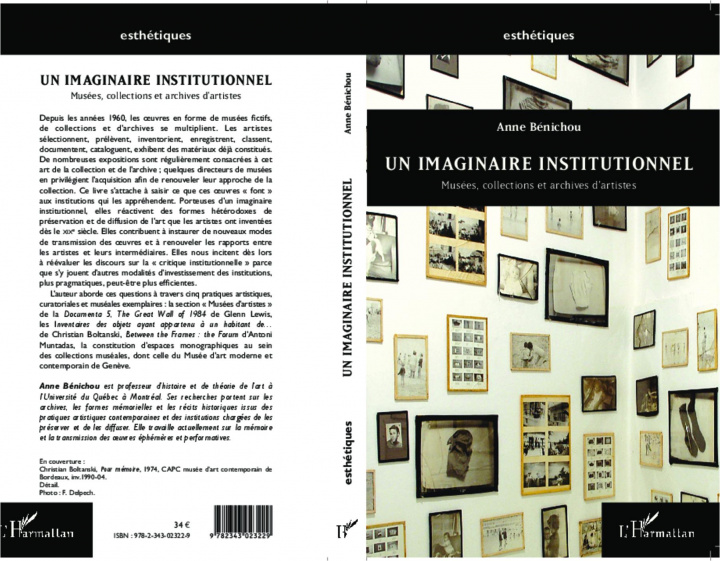 Kniha Un imaginaire institutionnel Bénichou