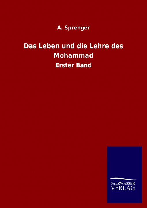 Kniha Leben und die Lehre des Mohammad 