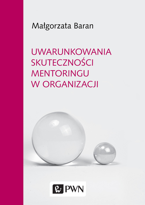 Книга Uwarunkowania skuteczności mentoringu w organizacji Małgorzata Baran