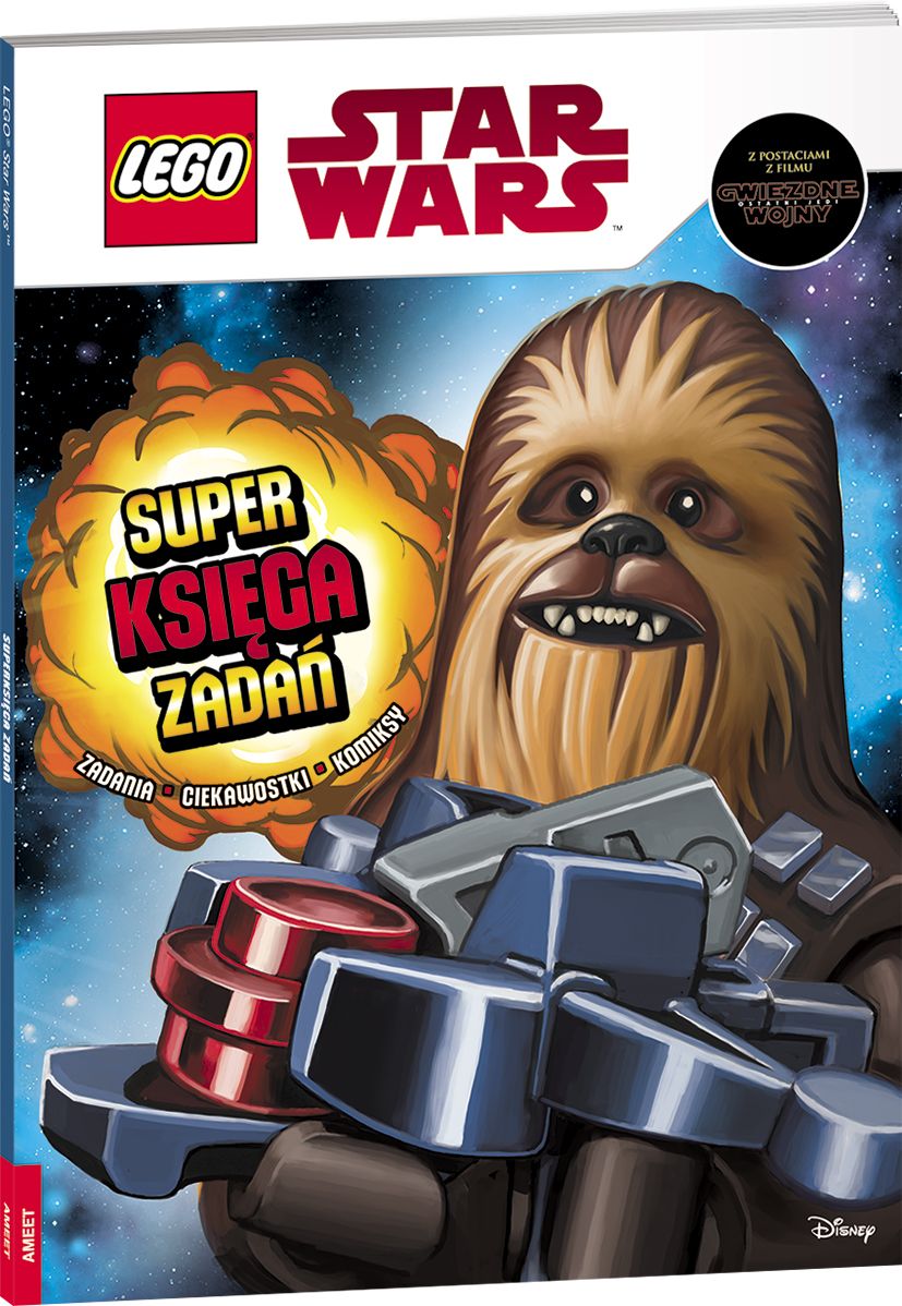 Knjiga Lego Star Wars Super księga zadań LNO-301 Opracowania Zbiorowe