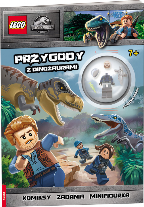 Könyv Lego Jurassic World Przygody z dinozaurami LNC-6202 Opracowania Zbiorowe