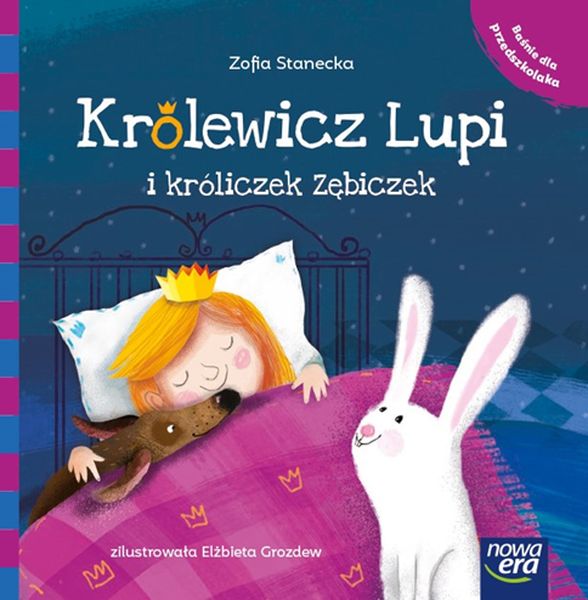 Book Królewicz lupi i króliczek zębiczek baśnie dla przedszkolaka Zofia Stanecka