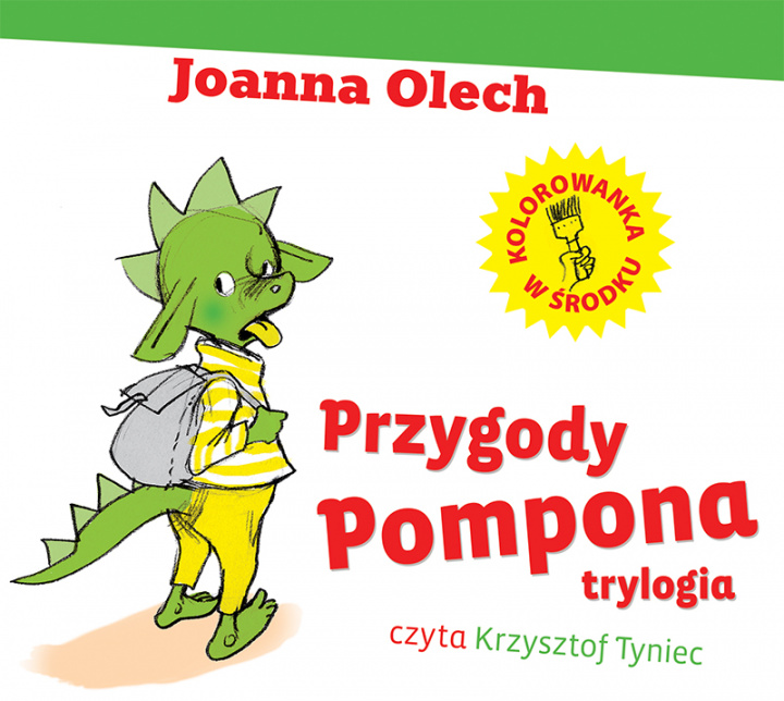 Книга CD MP3 Trylogia przygody pompona Joanna Olech