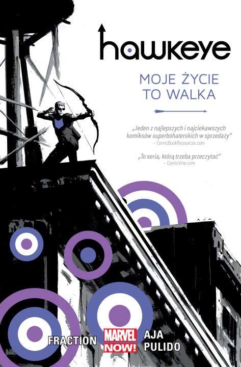 Kniha Moje życie to walka Hawkeye Tom 1 Matt Fraction