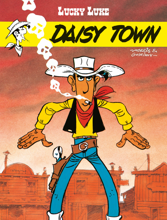Carte Daisy town Lucky Luke Tom 51 Rene Goscinny