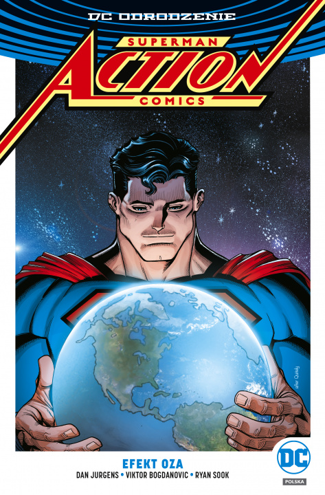 Kniha Efekt oza Superman action comics Dan Jurgens