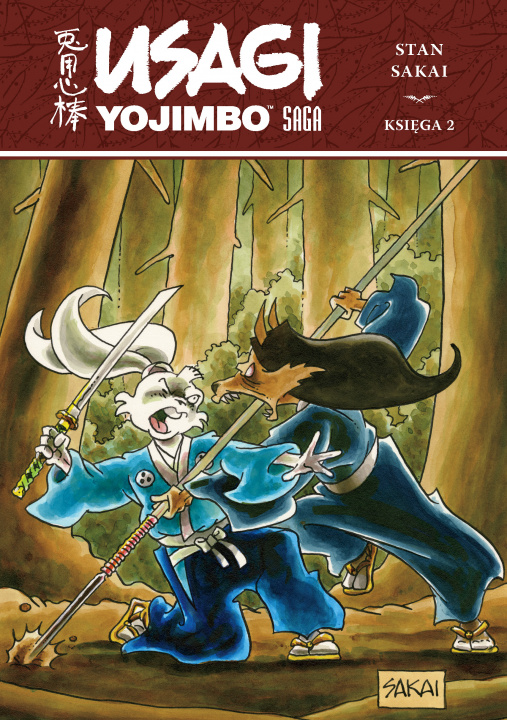 Carte Usagi Yojimbo Saga Tom 2 Stan Sakai