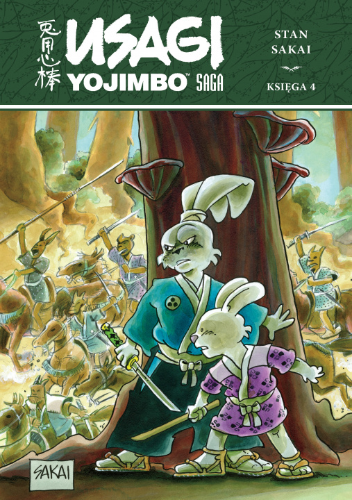 Könyv Usagi Yojimbo Saga Tom 4 Stan Sakai