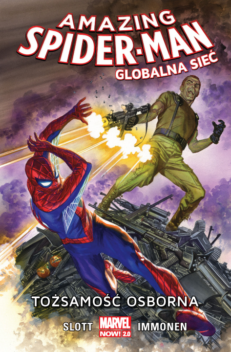 Kniha Tożsamość osborna globalna sieć amazing Spider Man Tom 6 Dan Slott