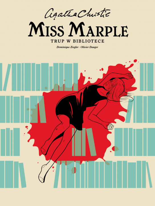 Kniha Miss Marple. Noc w bibliotece. Agatha Christie Dominique Ziegler