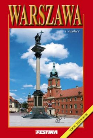 Book Warszawa i okolice album przewodnik wer. polska Rafał Jabłoński
