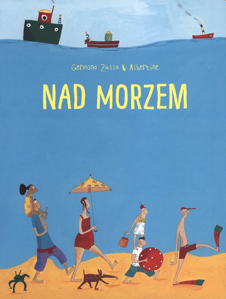 Kniha Nad morzem Germano Zullo