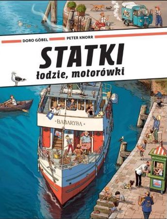 Book Statki łodzie motorówki Doro Gobel