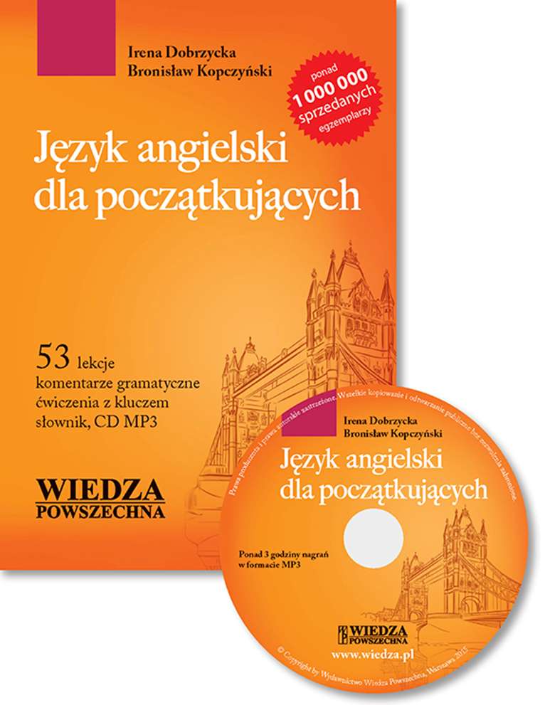 Könyv Język angielski dla początkujących + CD Irena Dobrzycka
