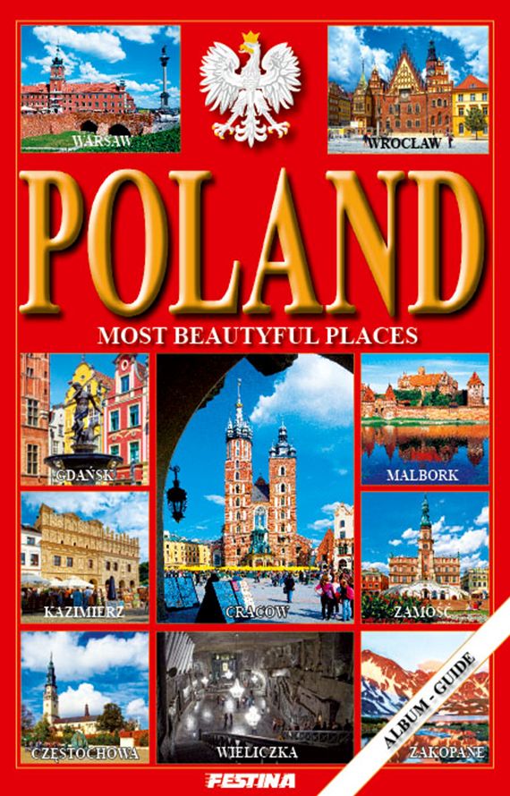 Kniha Polska najpiękniejsze miejsca. Poland the most beautyful places wer. angielska Rafał Jabłoński