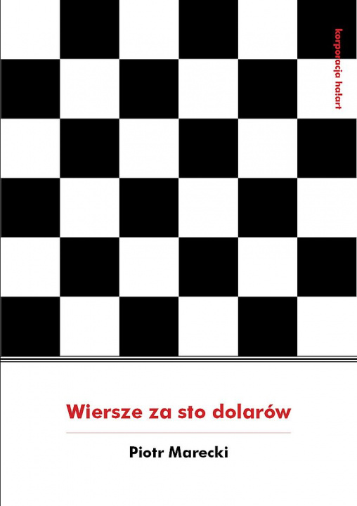 Kniha Wiersze za sto dolarów Piotr Marecki