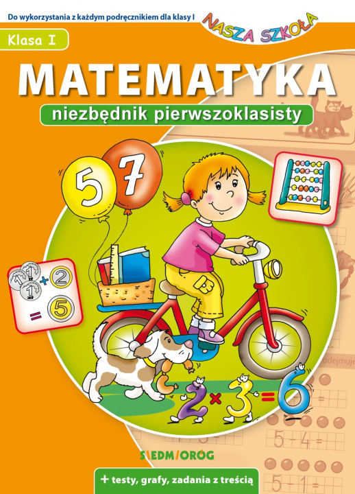 Kniha Matematyka niezbędnik pierwszoklasisty Anna Juryta