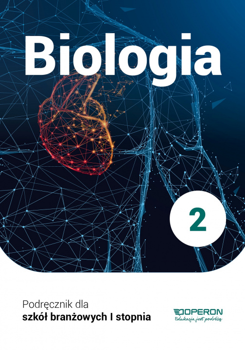 Kniha Biologia podręcznik 2 szkoła branżowa 1 stopnia Beata Jakubik