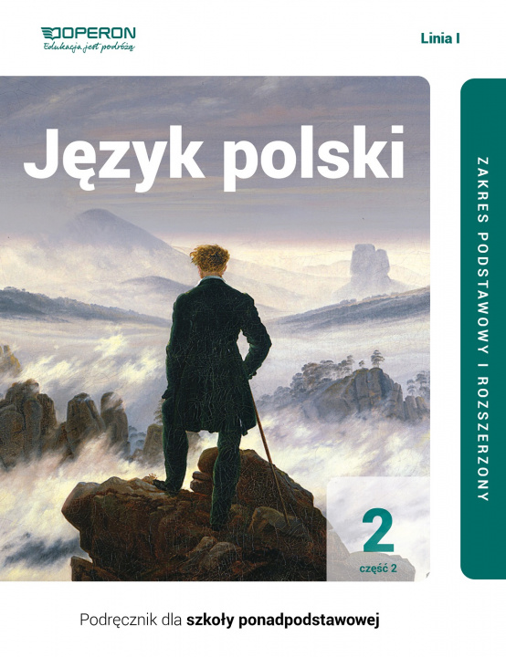 Kniha Język polski podręcznik 2 część 2 liceum i technikum zakres podstawowy i rozszerzony linia i Urszula Jagiełło