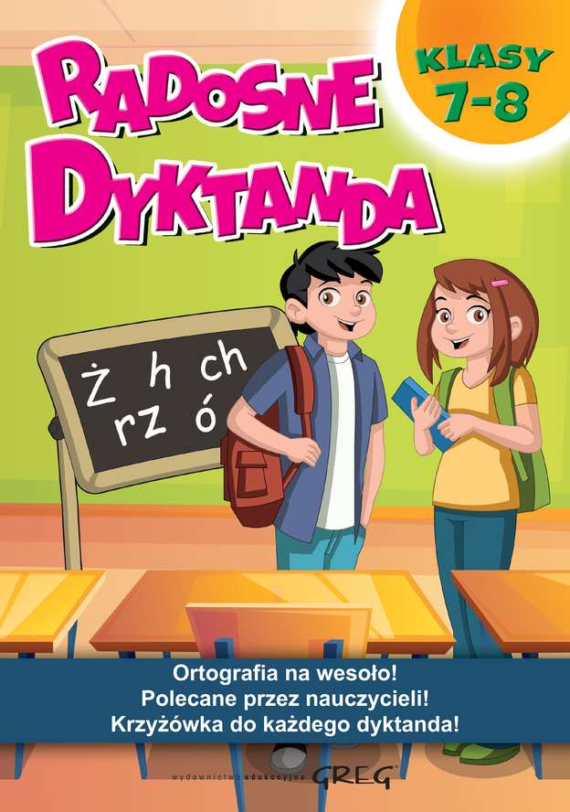 Книга Radosne dyktanda klasy 7-8 Ewa Tomasik-Adamczak