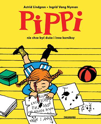 Kniha Pippi nie chce być duża i inne komiksy Astrid Lindgren