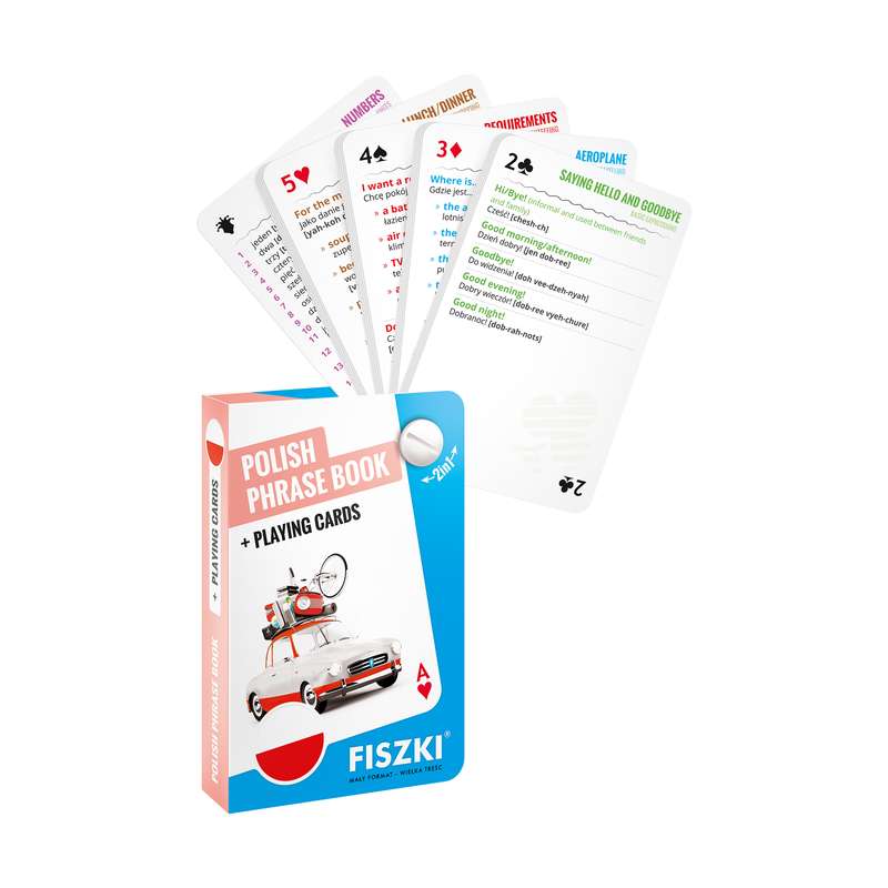 Kniha Polish phrase book and playing cards 2in1 Kinga Perczyńska