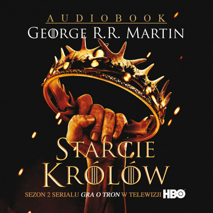 Könyv CD MP3  starcie królów pieśń lodu i ognia Tom 2 George R.R. Martin