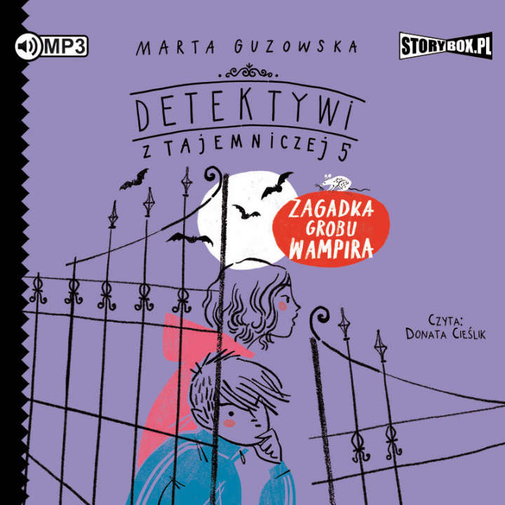 Könyv CD MP3 Zagadka grobu wampira detektywi z tajemniczej 5 Tom 2 Marta Guzowska