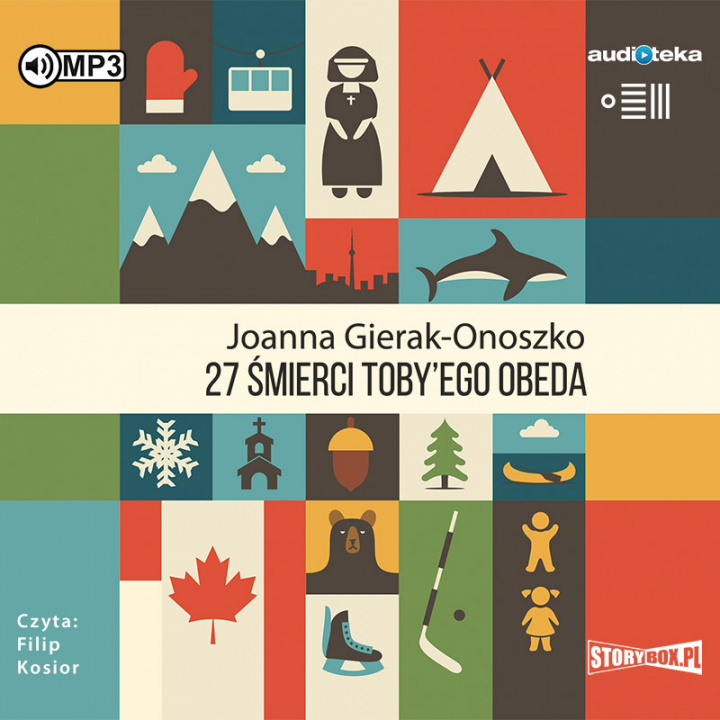 Könyv CD MP3 27 śmierci tobyego obeda Joanna Gierak-Onoszko
