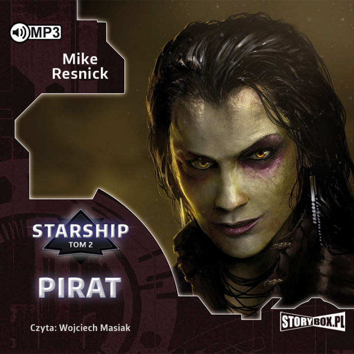 Audiolivro CD MP3 Pirat. Starship. Tom 2 Mike Resnick