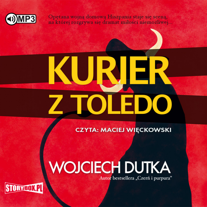 Kniha CD MP3 Kurier z Toledo Wojciech Dutka