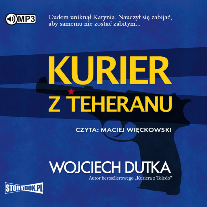 Kniha CD MP3 Kurier z Teheranu Wojciech Dutka